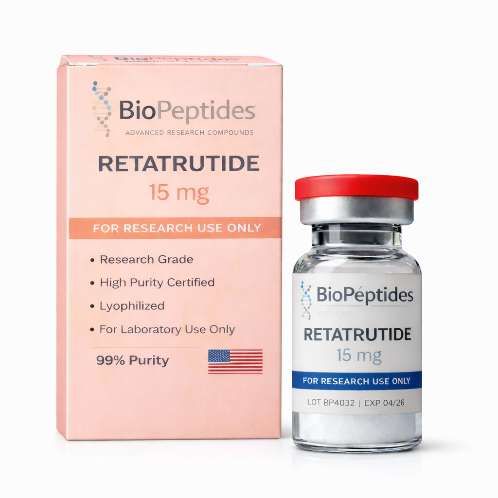 Retatrutide 15 mg – Research Grade