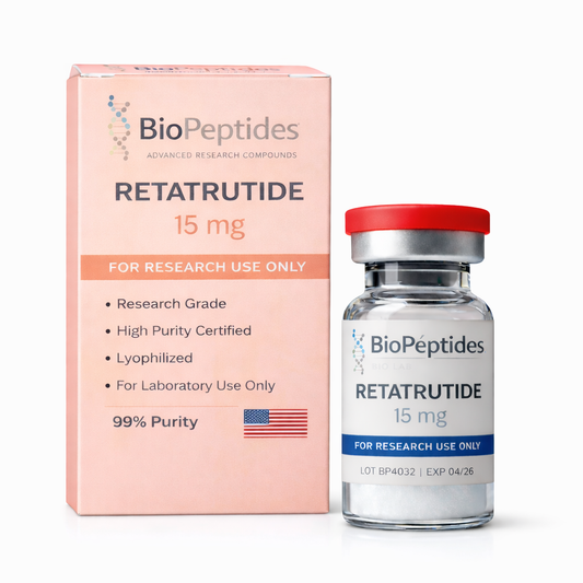 Retatrutide 15 mg – Research Grade